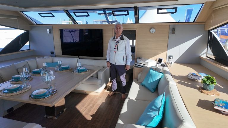 Aquila 54 Yacht video review Luca D'Ambrosio